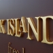 Gold Leaf Lettering