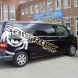 Gold Metallic and Silver Vinyl Graphics