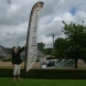 5.1m giant feather flag for Cook Island