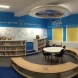 School classroom interiors