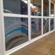 Window Graphics with a wave design