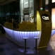 Solid Acrylic Stone Crepe Bar manufactured and fitted with projuice.co.uk