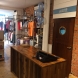 Hardwood retail counter