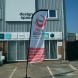 Feather flag for Boden Security