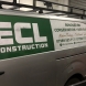 ECL Builders van side