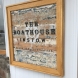 Bespoke wall sign for The Boathouse, Instow